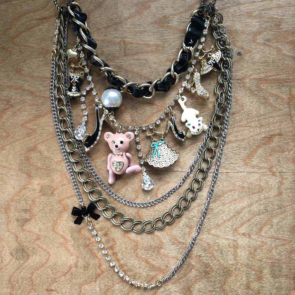 COPY - Betsey Johnson Charm Necklace